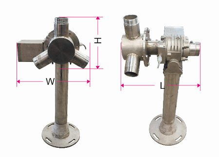 One Digital With Three Water Spray Nozzle