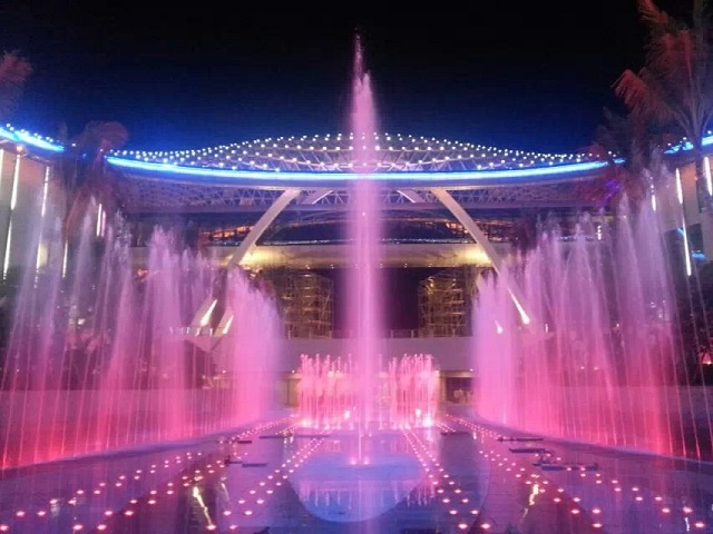 Shopping Mall Music Water Fountain In Hainan