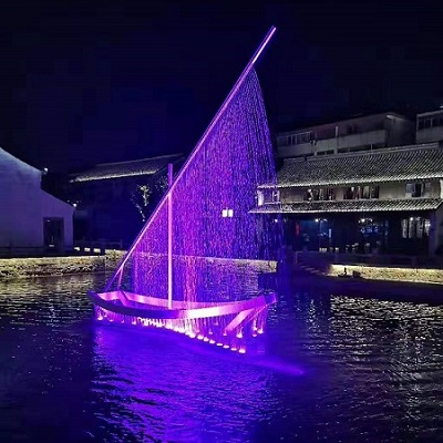 Small Decorative Light Water Fountain In Zhejiang