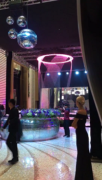 Hotel Rain Curtain