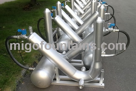 25m Gas Fountain Nozzle