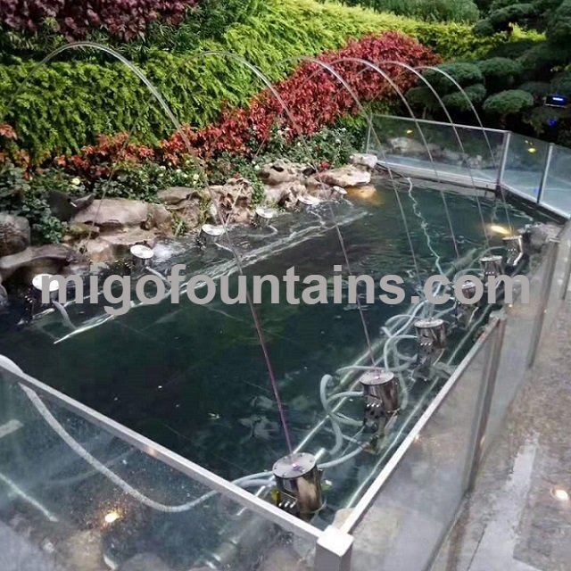 Light Beam Water Fountain