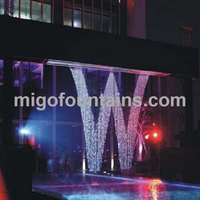Digital Water Curtain